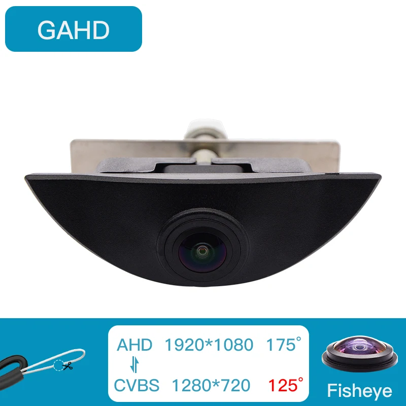 

CVBS AHD 1080P 170 ° Камера переднего вида для Volvo V90 V40 V60 70 SL40 SL80 S40 S60 S80 S90 C70 XC60 XC70 XC90 Положительная парковка