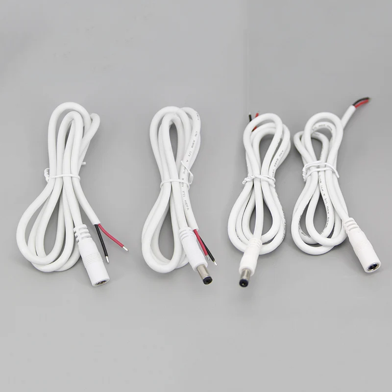 0 2 м/1 м 18awg 7A Штекерный кабель постоянного тока DC женский Разъем Удлинительный