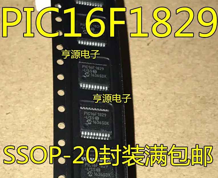 

Бесплатная доставка PIC16F 1829-I/SS 18345-I/SS SSOP20 8PIC 5 шт.
