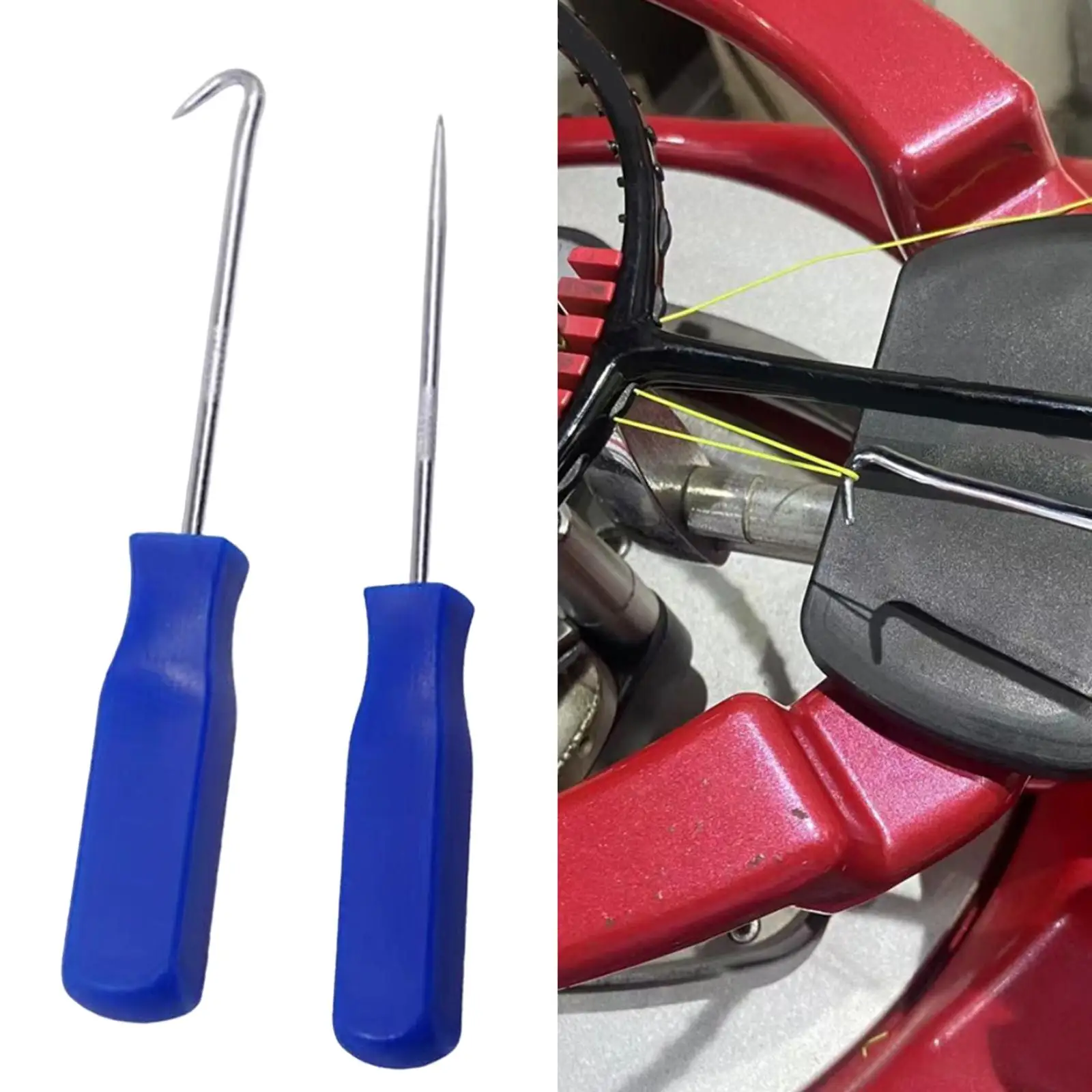 

Racket String Assistance Tool Badminton Racket Stringing Tool Comfortable Grip