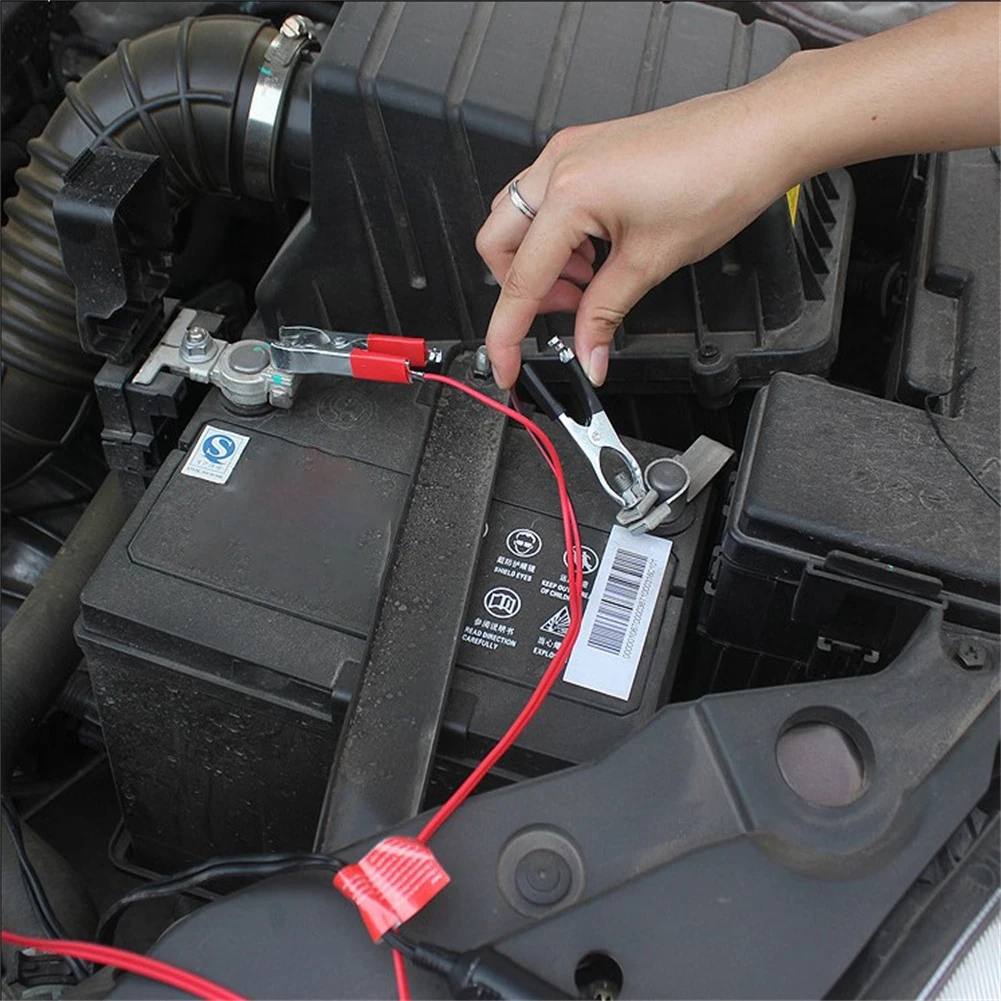 

Newest 2022 Wholesale Car Battery Clips 12V Adapter Battery Clamp Car Cigar Lighter Socket Socket Cable For Car