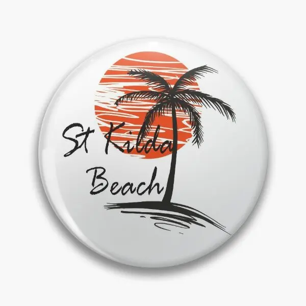 Мягкая булавка на булавке St Kilda для пляжа лацкан Ювелирное Украшение одежды