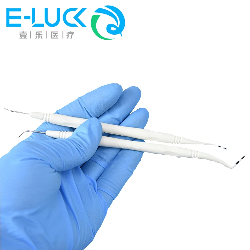 1 шт. зонд с двойной головкой для чистки зубов |