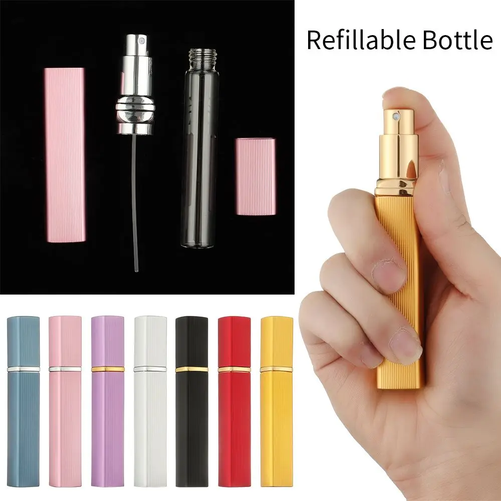 

12ML Portable Perfume Atomizer Bottles Refillable Mini Size Travel Empty Perfume Sprayer Leak Proof Spray Bottle for Women Men