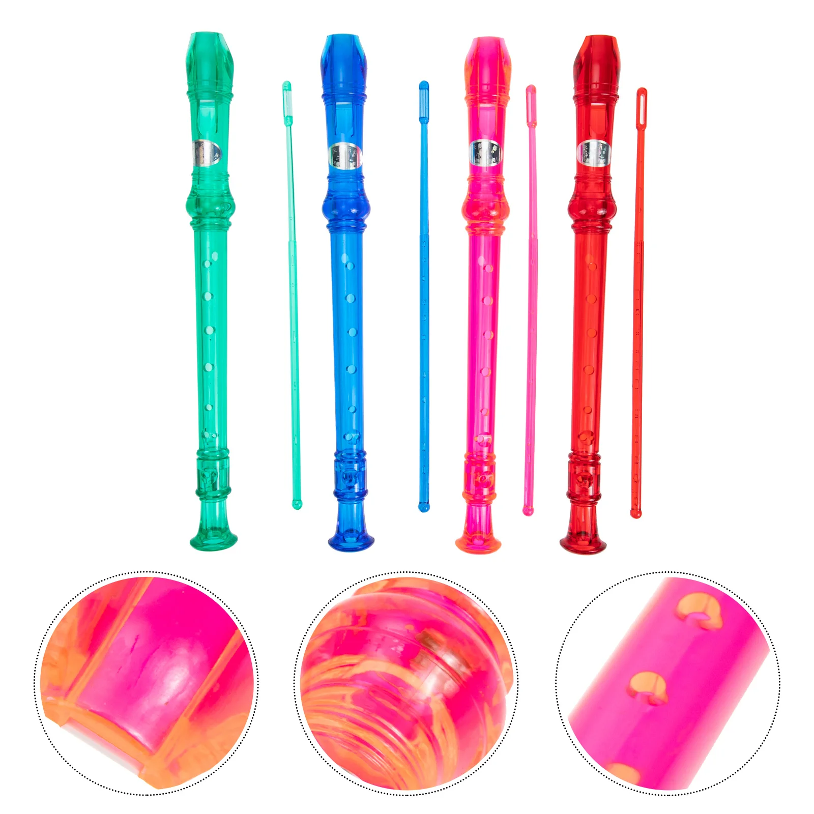 

Recorder Flute Instrument Kids Sopranoclarinetmusical Beginner Toychildren Wooden Classical Descant Hole Flutes Professional