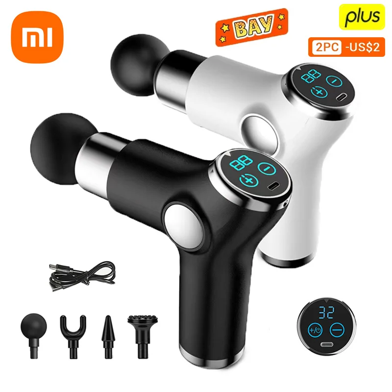 

Xiaomi Massage Gun Massager Gun Machine Deep Muscle Relaxation Fascia Massager 3 Modes Body Massager for Xiaomi Mijia Smart Home