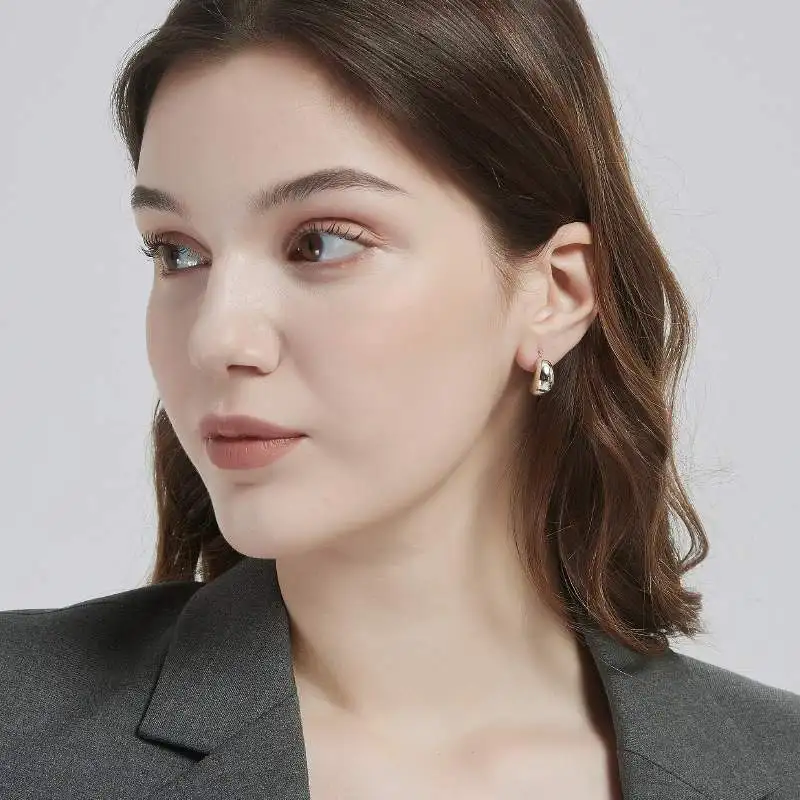 Женские серьги-капли Sweet Water простые элегантные серьги-иглы S925 серебряные