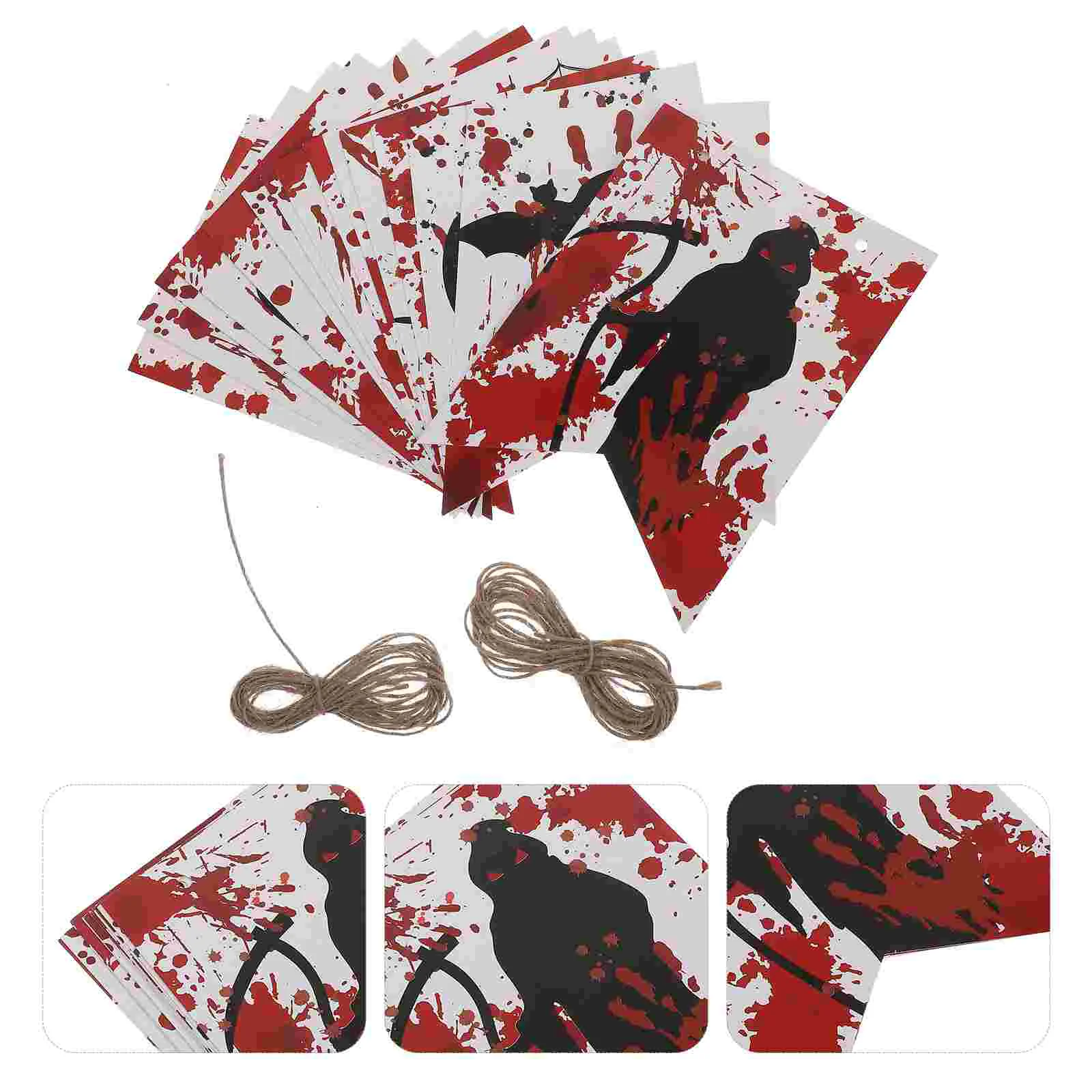 

Halloween Banner Ornament Pendant For Decor Party Accessory Interior Decoration