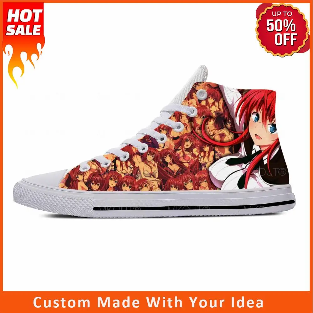 

Кроссовки мужские/женские из ткани с высоким верхом и 3D-принтом