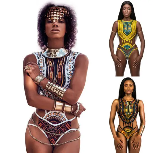 Женский летний купальный костюм богемные купальники с узором Двухслойное бикини