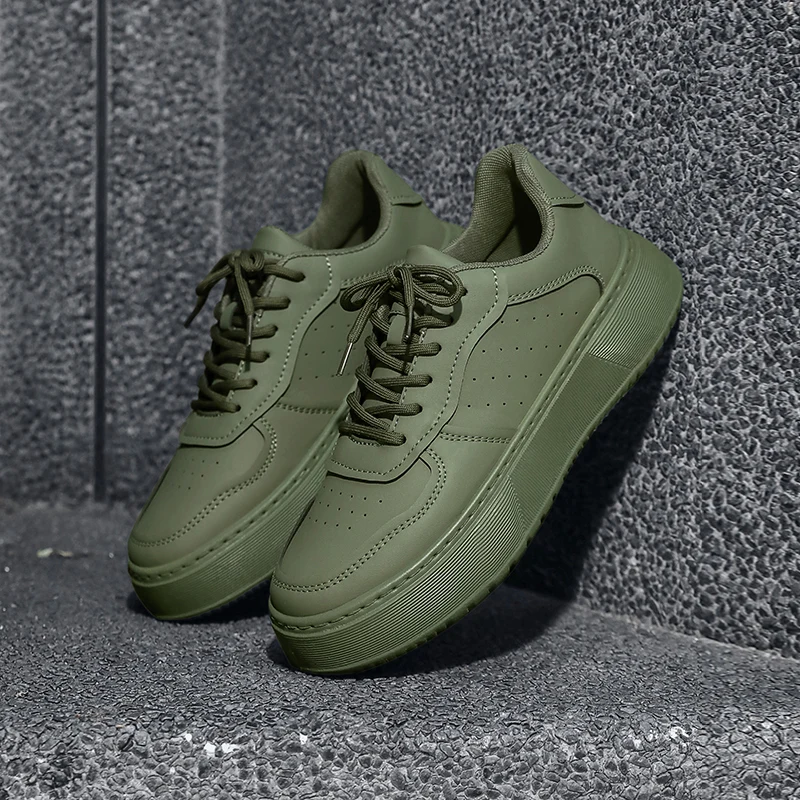 Кроссовки мужские спортивные скейтборд крикет платформа для бега люксовые