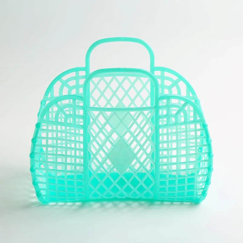 Портативная пластиковая корзина для ванны Большая вместительная пляжная сумка