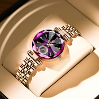 poedagar watch for women luxury jewelry design rose gold steel quartz wristwatches waterproof fashion swiss brand ladies watches