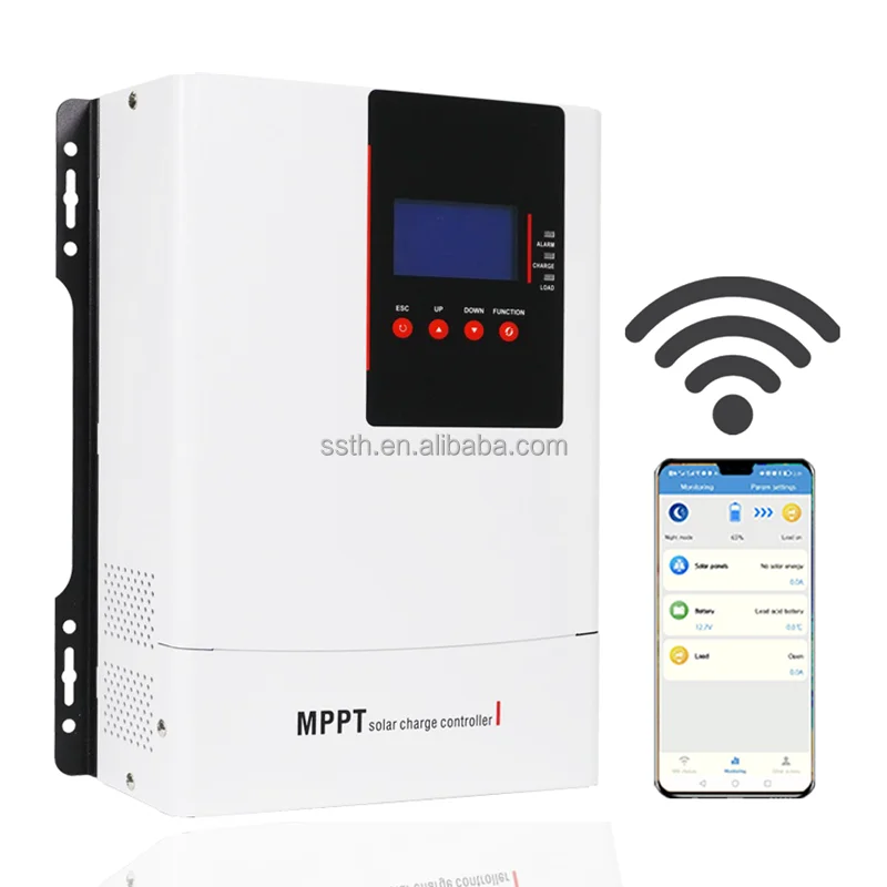 

High efficiency 12v 24v 36v 48v 80a 100a 120a mppt solar charge controller solar mppt 100 amps for solar system