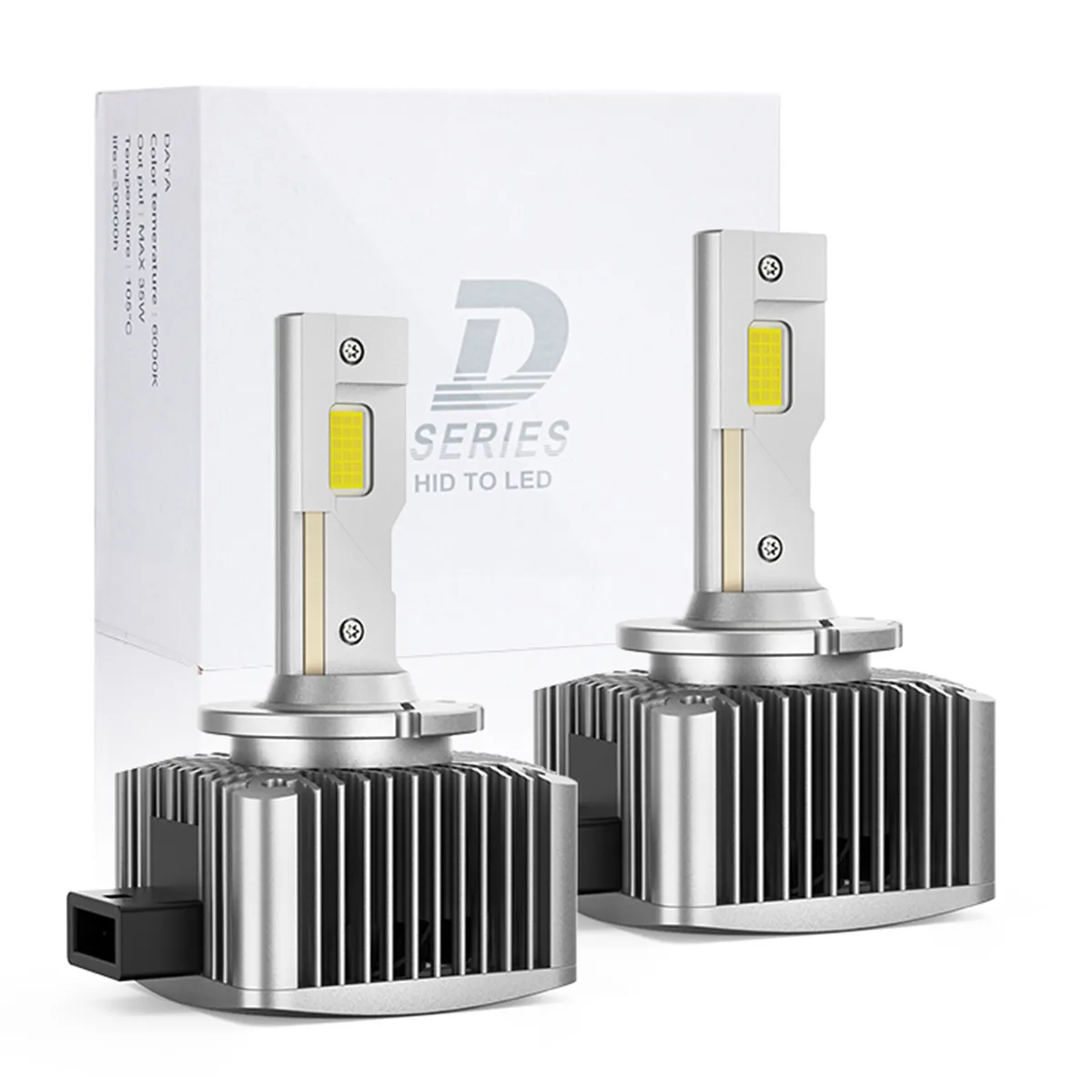 LED Headlight d1r d1s d2s d2r d3s d3r d4s d5s d8s HID light replacement Xenon Bulb super bright IP68 with Canbus D Series Bulb