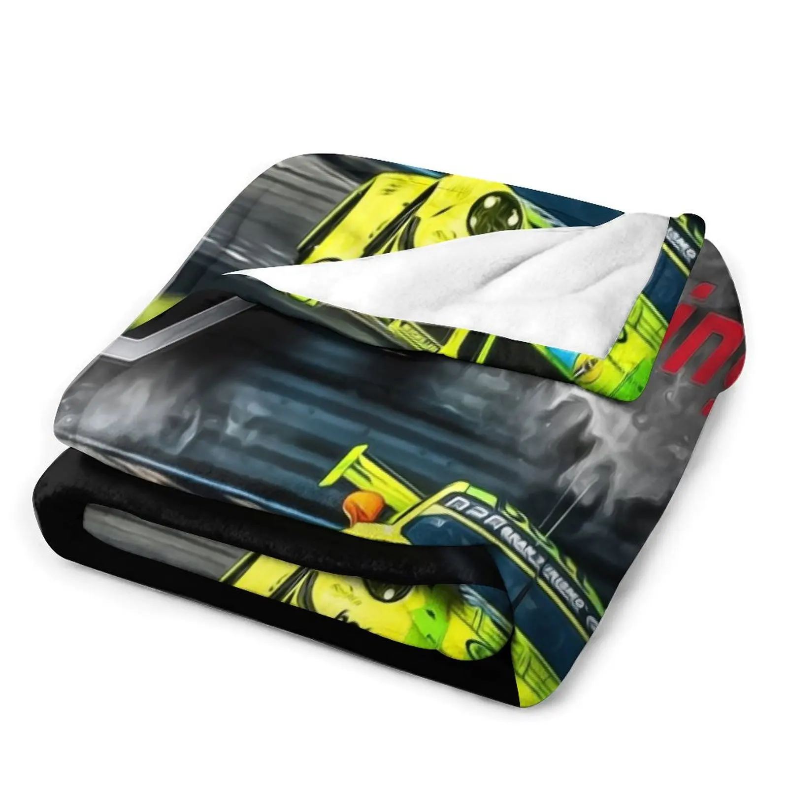 Плед с принтом nurburgring роскошные свободные тепловые одеяла в клетку