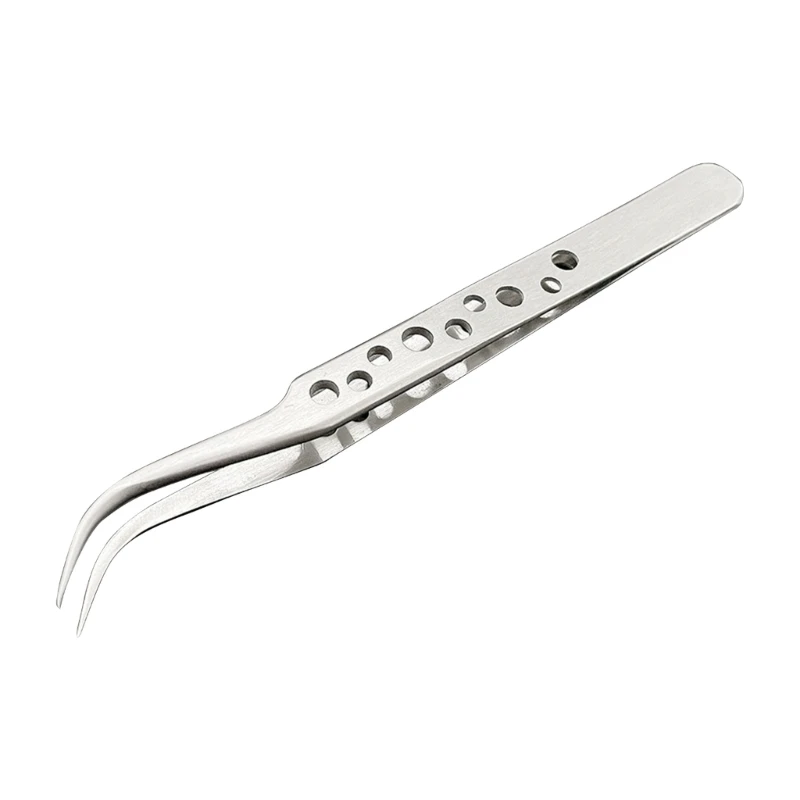 

Electronics Industrial Tweezers Anti-static ESD Curved Straight Tip Precision