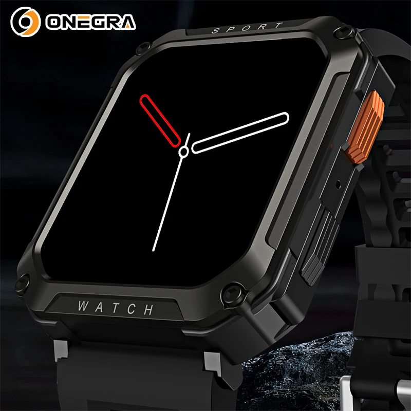   Rugged Military 2023 Smart Watch Men Bluetooth Call For Android Xiaomi Ios Sports Fitness Ai Voice Smartwatch Outdoor 300+Dials 