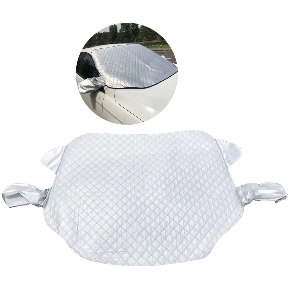 

1 шт. универсальный чехол на лобовое стекло из алюминиевой фольги защита от мороза передние Чехлы для автомобиля седан автомобиль