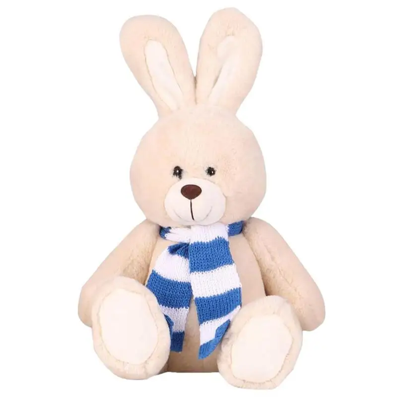 

Bunny Plush Toy For Kids Plush Toy For Sofa Decorations Bunny Wearing Scarf Sofa Decorations Huggable Pillow Plush Toy For Kids