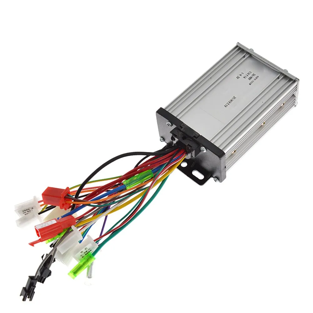 

Контроллер для электрического велосипеда 285g 350W 8,9X5,2X3 см 1 шт. Универсальный 36 в-48 в регулятор Замена скутера запасной 17A инструмент