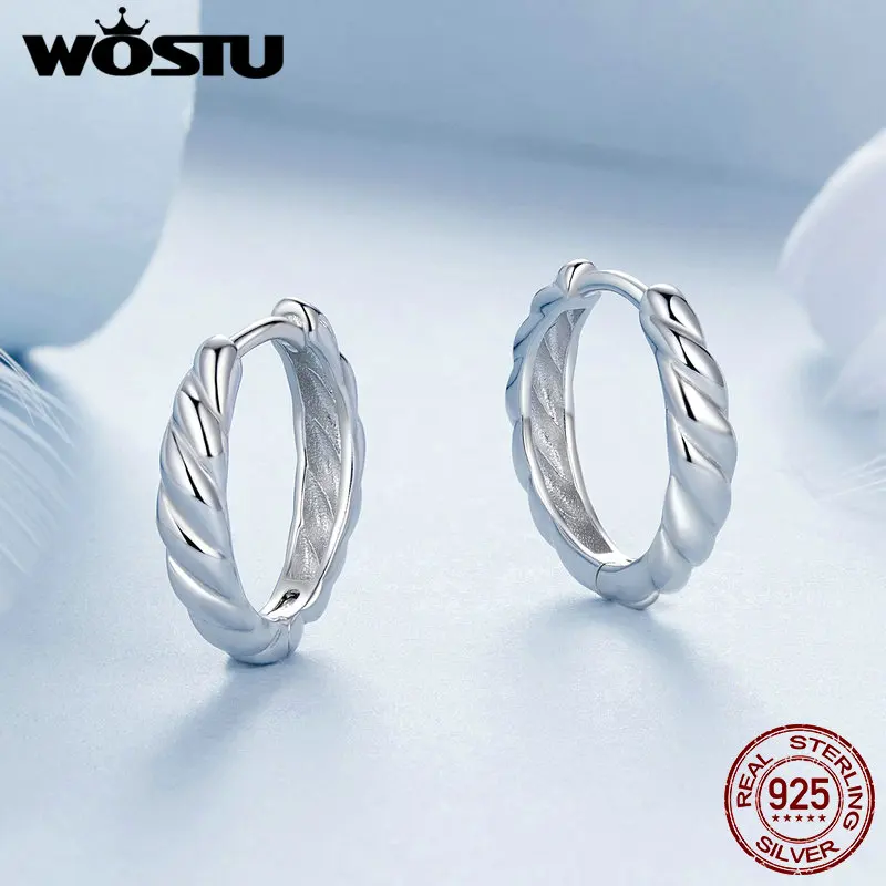 Серьги-кольца серебряные в стиле хип-хоп