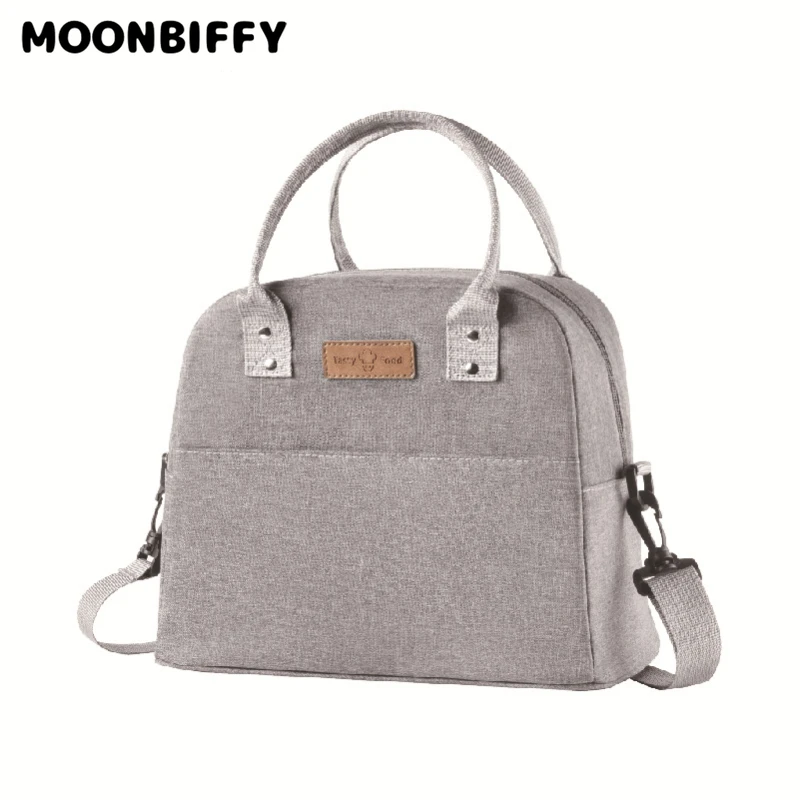 

Водонепроницаемая изолированная сумка для ланча, чехол из ткани Оксфорд для путешествий и пикника, термоконтейнер унисекс для еды, аксессу...