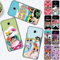 bandai cute cartoon powerpuff girls phone case for samsung j 2 3 4 5 6 7 8 prime plus 2018 2017 2016 core