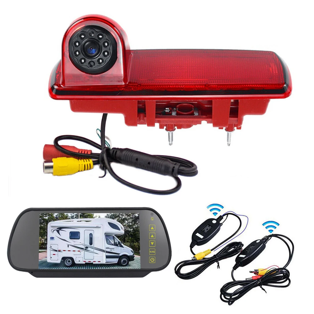 Автомобильная камера заднего вида зеркальная 7 дюймов для Opel Vauxhall Vivaro ab Fiat Talento