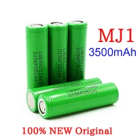 100 new original mj1 3 7v 3500mah 18650 lithium rechargeable battery for flashlight batteries for 18650 mj1 3500mah battery