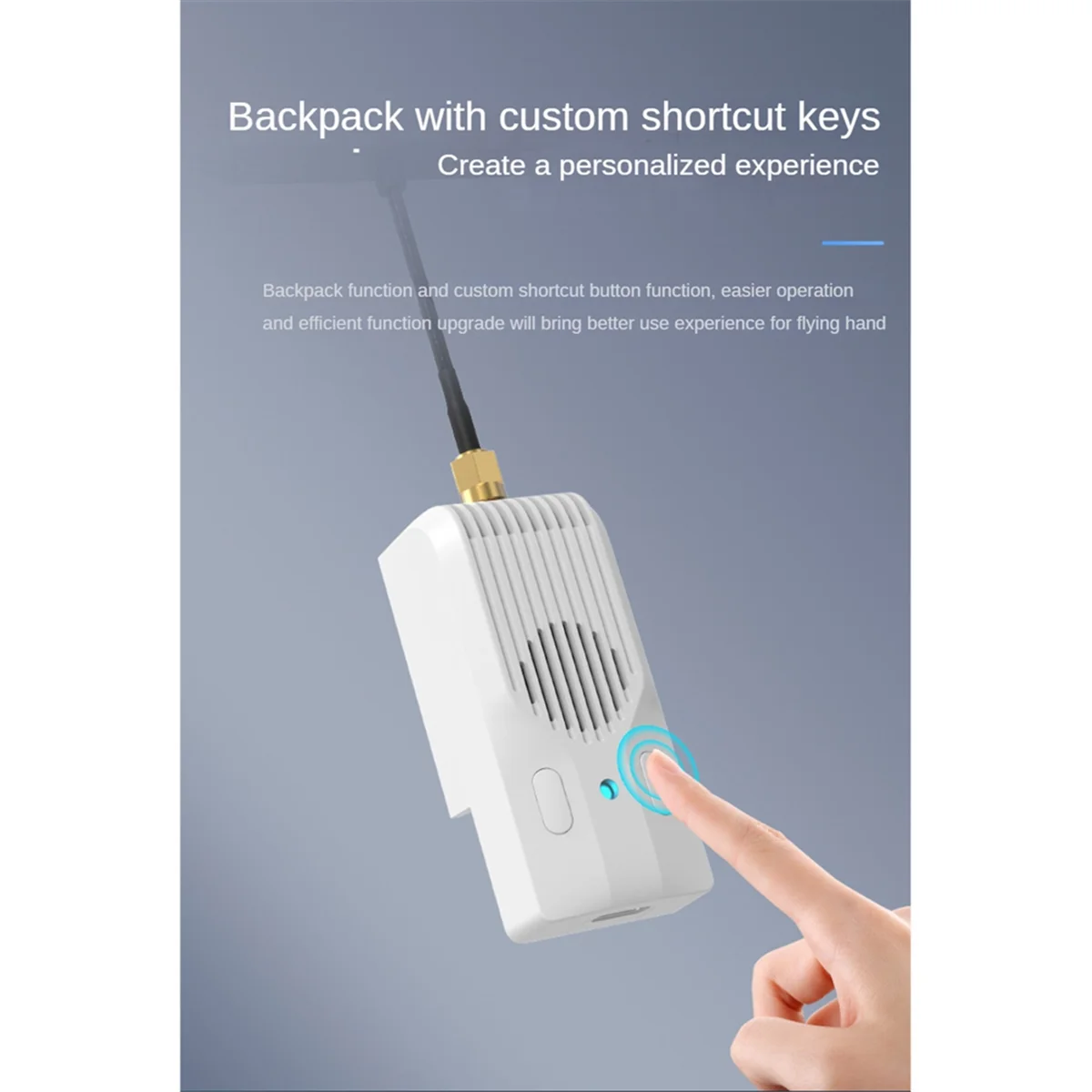 ELRS Nano V2 модуль TX 868 МГц Встроенный HHeat радиатор для FPV T-LED антенна гоночный Дрон