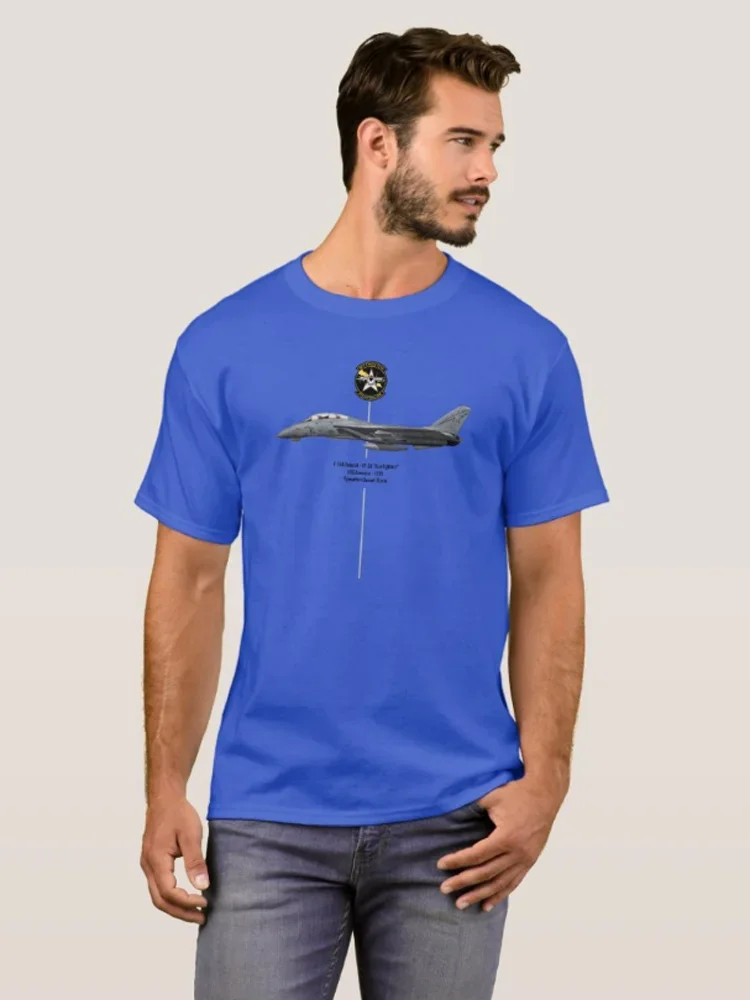 Футболка DR.GESTEE Operation Desert Strom VF-33 Starfighters F-14A Tomcat из хлопка