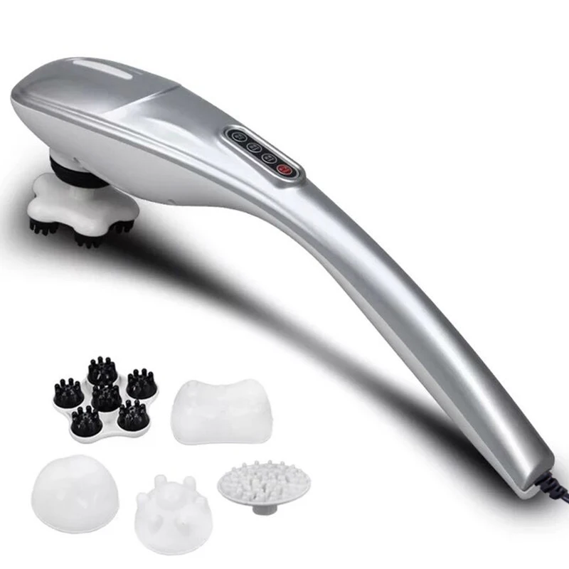 

Многофункциональный портативный электрический ручной молоток для шейного массажа спины, массажная палка для тела с вибрацией, электрическая массажная терапевтическая машина