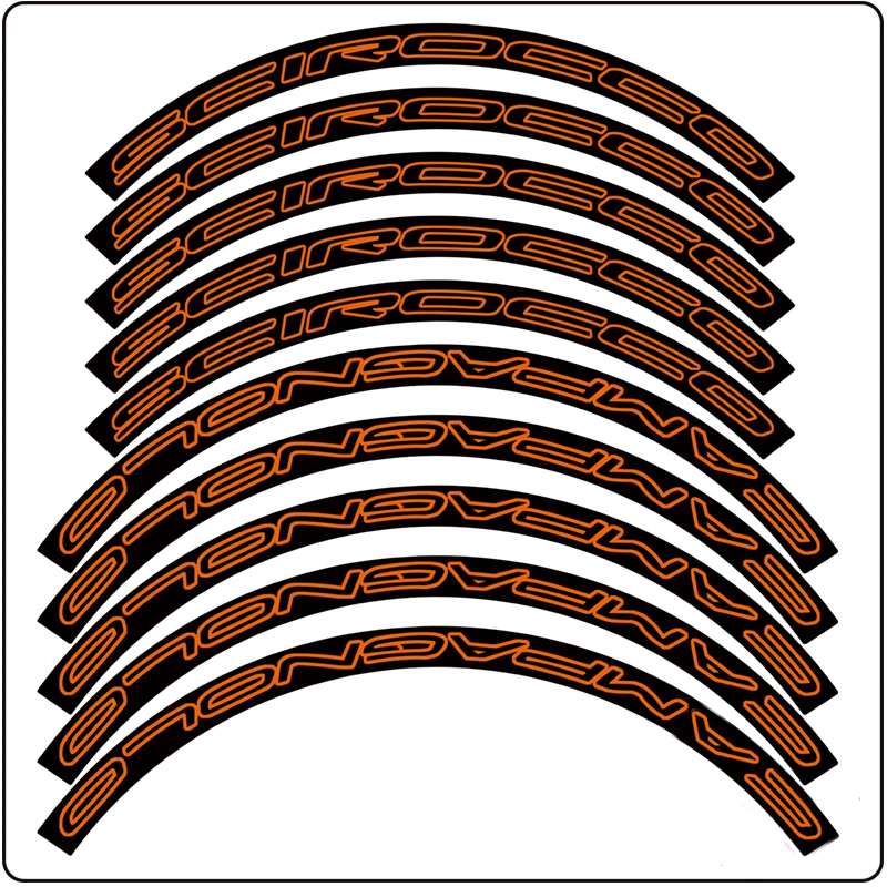 Наклейки На горный велосипед Ширина 20 мм колесо дорожного велосипеда наклейки на