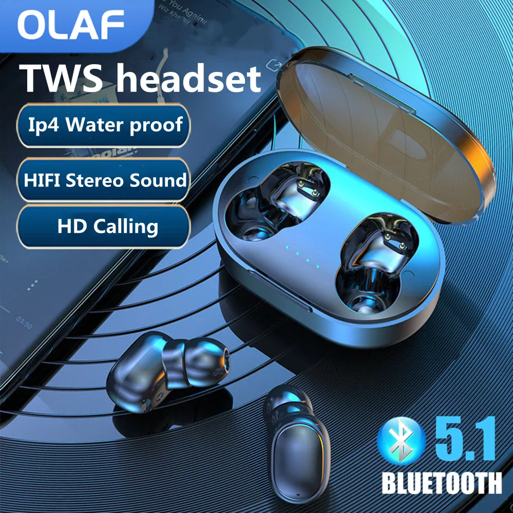 

OLAF A6r TWS Fone Bluetooth наушники Беспроводные спортивные наушники-вкладыши гарнитура с микрофоном HD стерео наушники для смартфона