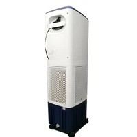 small best portable mist evaporative cooler 35L water tank mobile air conditioner fans
