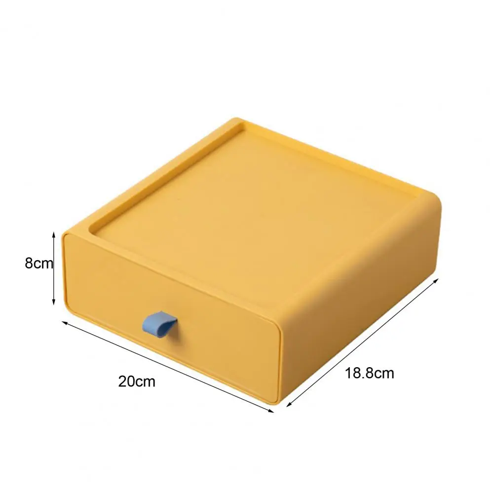 Полезная коробка для косметики разноцветный раздвижной пластиковый