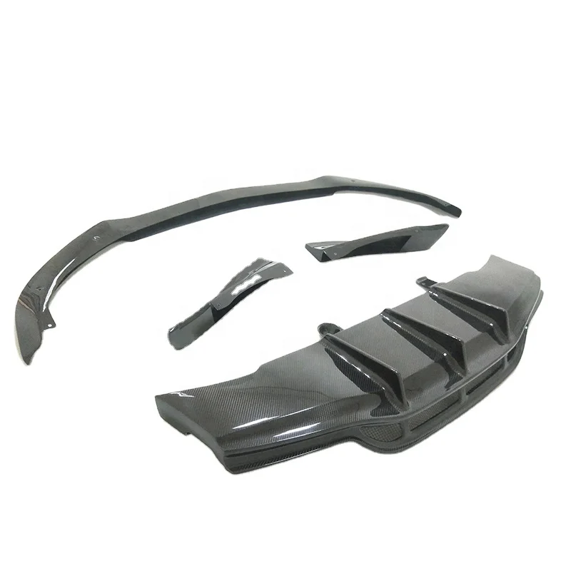 

Carbon fiber body kit for MB W205 C63 PSM style Front Lip Spoiler and rear diffuser