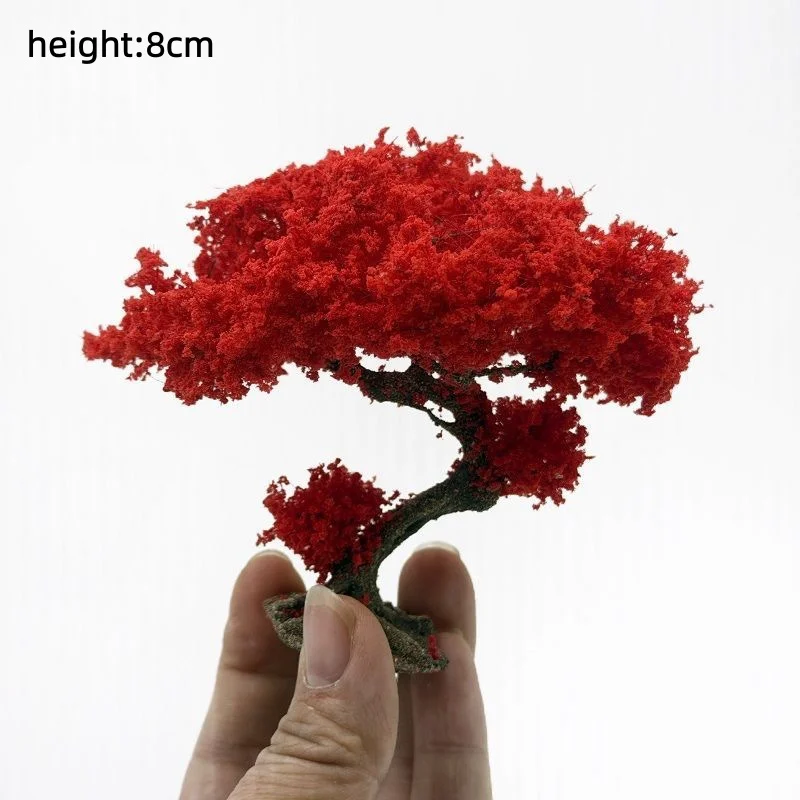 

Модель дерева FunTrying красное 8/10/15 см