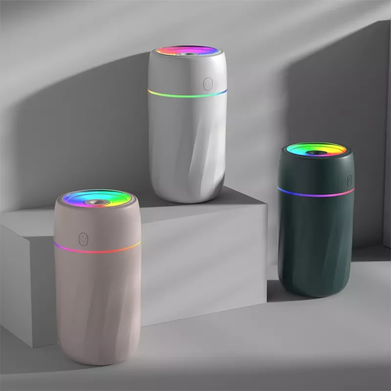 

USB Colorful Lamp Humidifier Car Household Bedroom Portable Aromatherapy Diffuser Sprayer Mist Maker Mini Air Humidificador