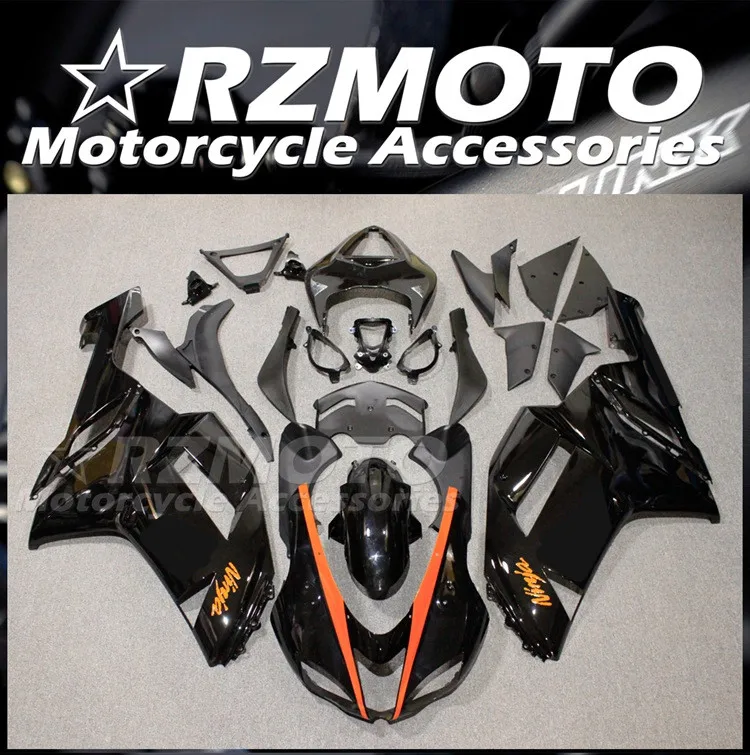 

Style New ABS Fairings Kits Fit For Kawasaki Ninja ZX-6R ZX6R 636 2007 2008 07 08 Bodywork Set Orange Black