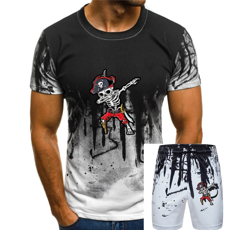 

Dabbing Skeleton Pirate Halloween Jolly Ro Black T Shirt , Gift For Menwomen Popular Tee Shirt