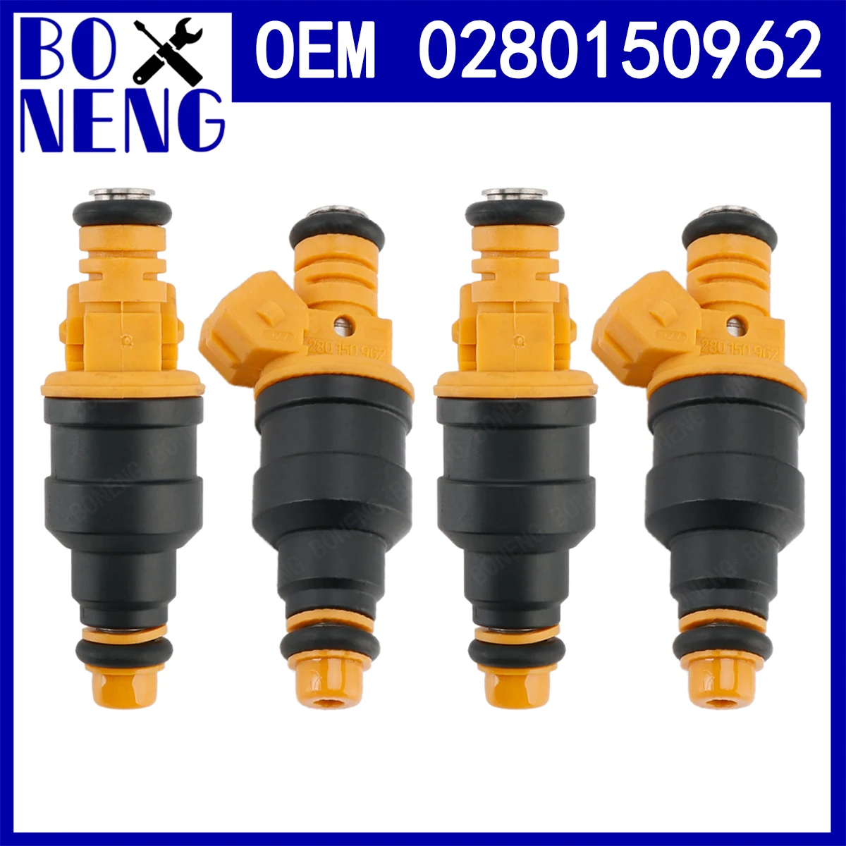 Фото 4 шт./лот топливная форсунка OEM 0280150962 0 280 150 962 46436147 46559066 для ALFA ROMEO SPIDER 1995-2005 OPEL SENATOR 1988-1993 №1
