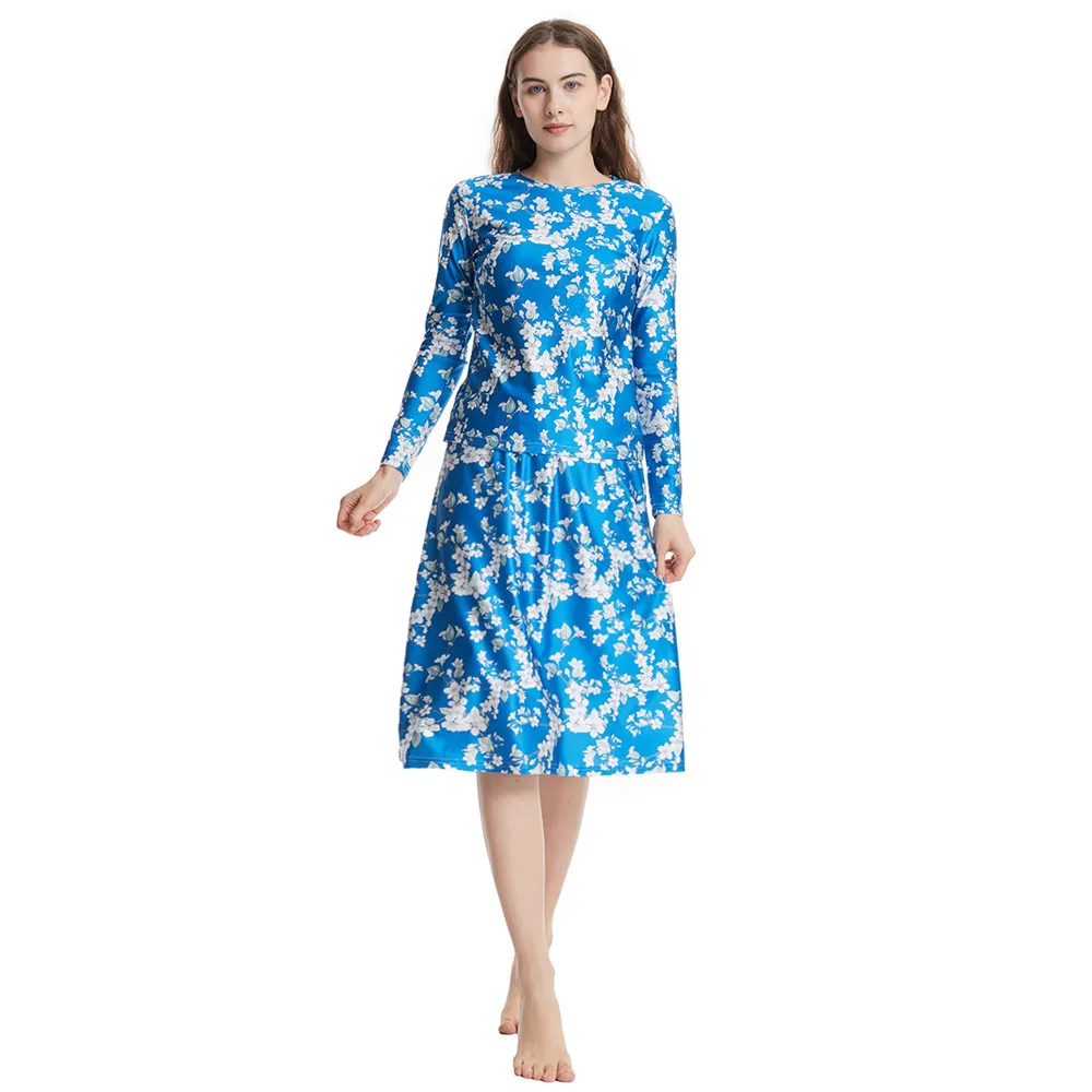 3 шт. купальник с принтом женская мусульманская шляпа рубашка для плавания топы