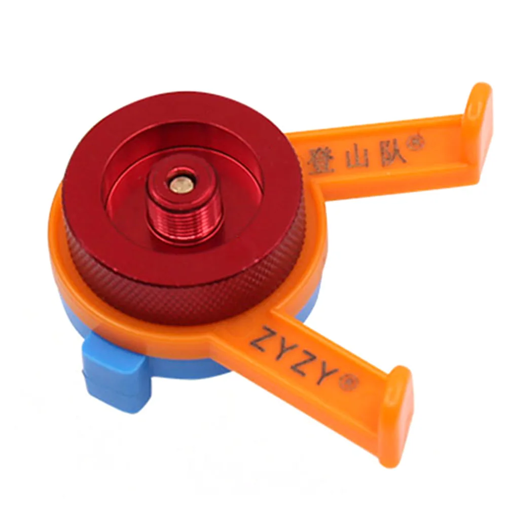 

Gas Tank Converter with Support Auto-off Long Gas Cylinder Adapter Outdoor Camping Stove Connector Cookware Accessories