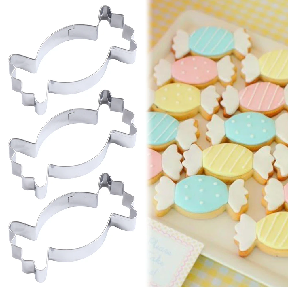 

1/2PCS Easter Candy Cookies Mould Stainless Steel Sugarcraft Cake Mold Baking Pastry Tool Home & Kitchen Party Supplies