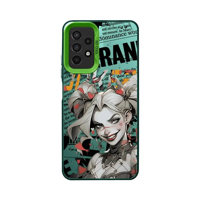 Чехол для телефона Jokers Harleys Quinns Samsung Galaxy A10 A20s A30 A50s A03s A04 A04e A04s A05s A21s A31 A51 A71 4GMatte