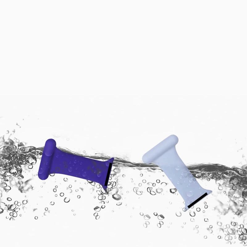 Applicable For Fitbit Charge4 Smart Watch Band Strap Iwatch4/5/6 Generation Silicone For Nurse Watch Band Pin Brooch Style