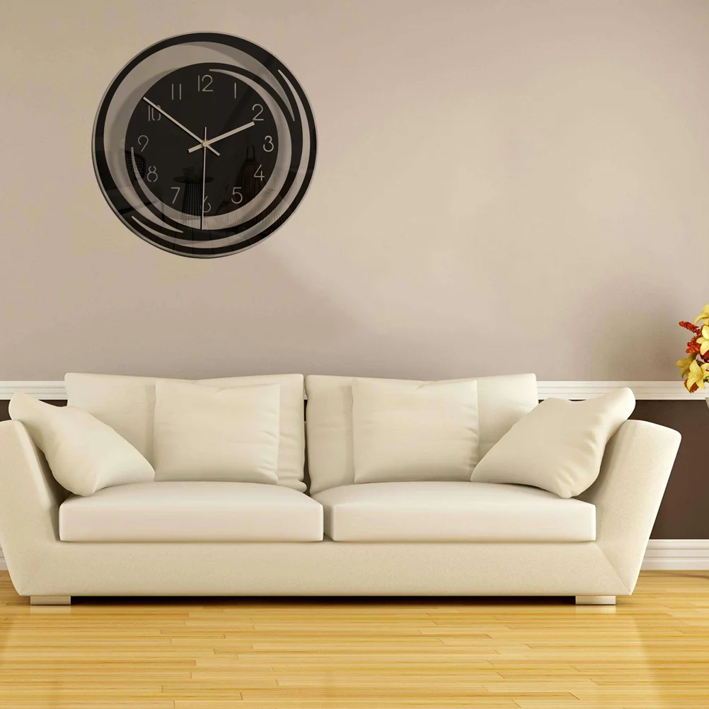 

1 PC Creative Wall Clock Wall Hanging Clock Decorative Clock for Hotel Living Room Restaurant