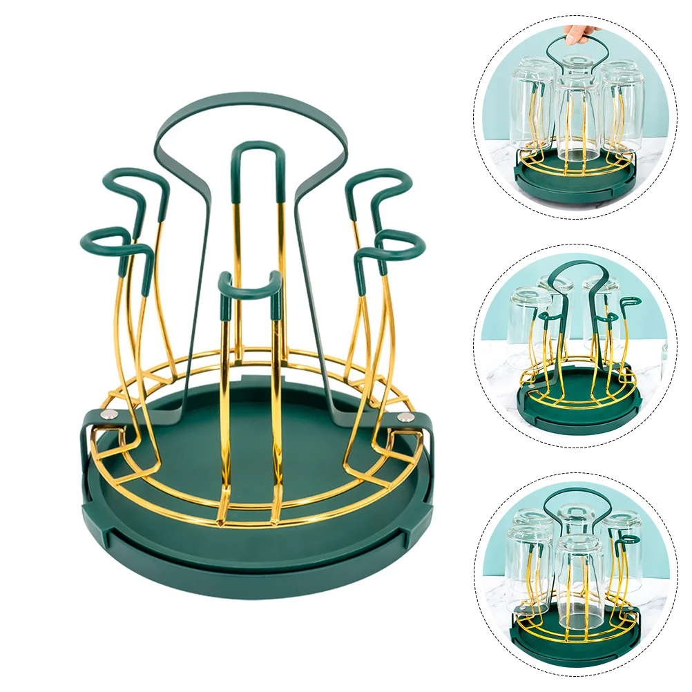

Draining Cup Shelf Coffee Cup Holder for Home Restaurant
